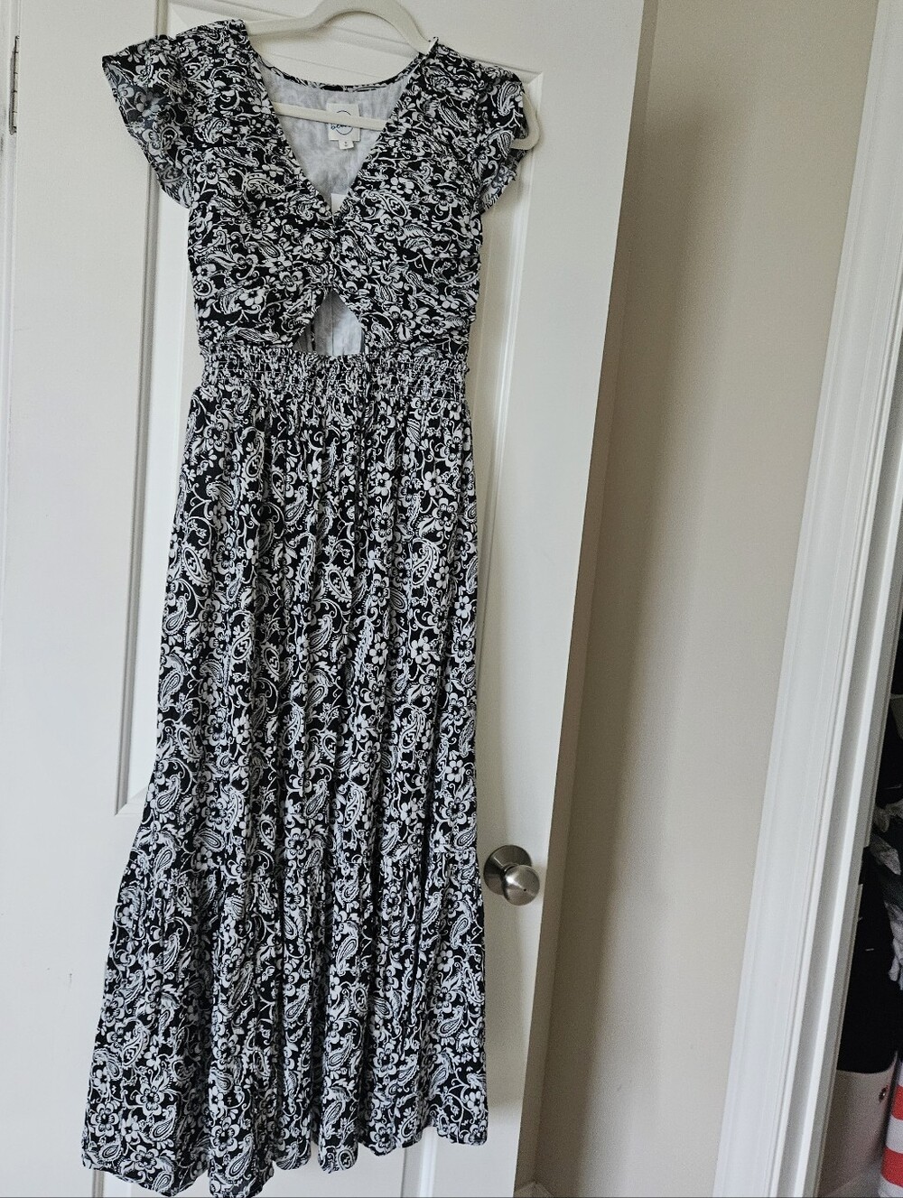 Loft Beach maxi dress Size Small